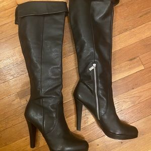 Michael Kors leather boots